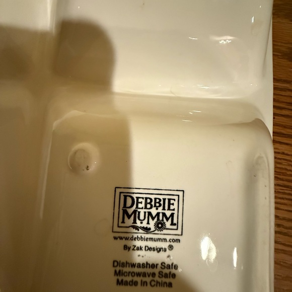 Snowman Holiday Dish Set with Red and Blue Accents - Picture 2 of 6